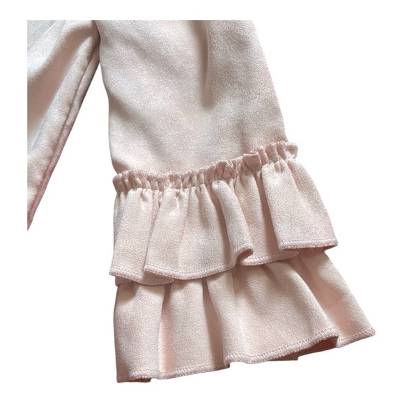 NWT-BMG-BOY MEETS GIRL-PINK OPEN FRONT JACKET-SIZE 5 - Picture 2 of 7